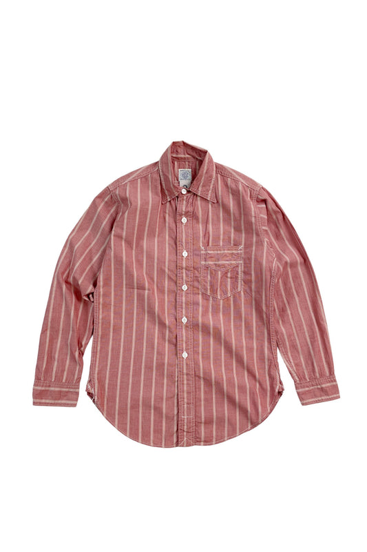 Made in USA POST O'ALLS stripe shirt
