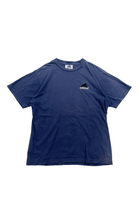 90 年代 adidas 标志 T 恤海军蓝