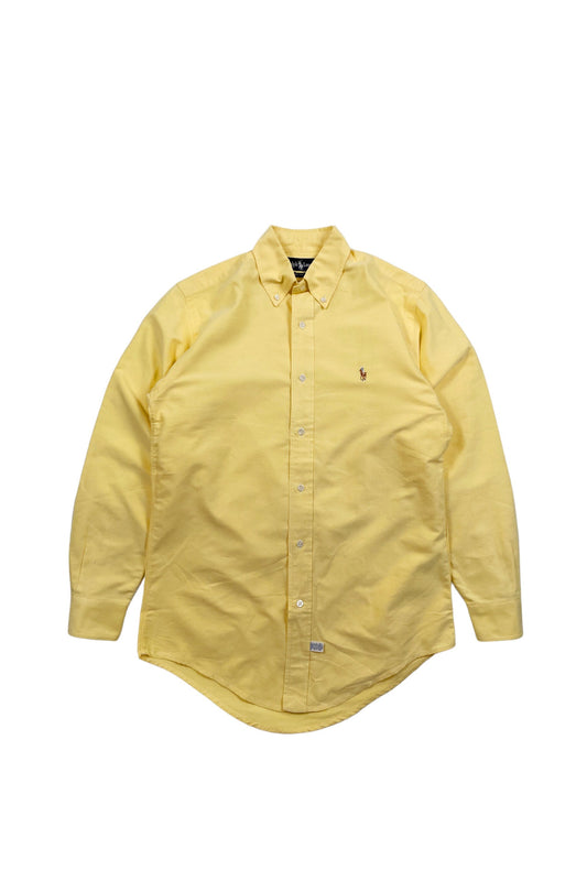 90's Ralph Lauren shirt yellow