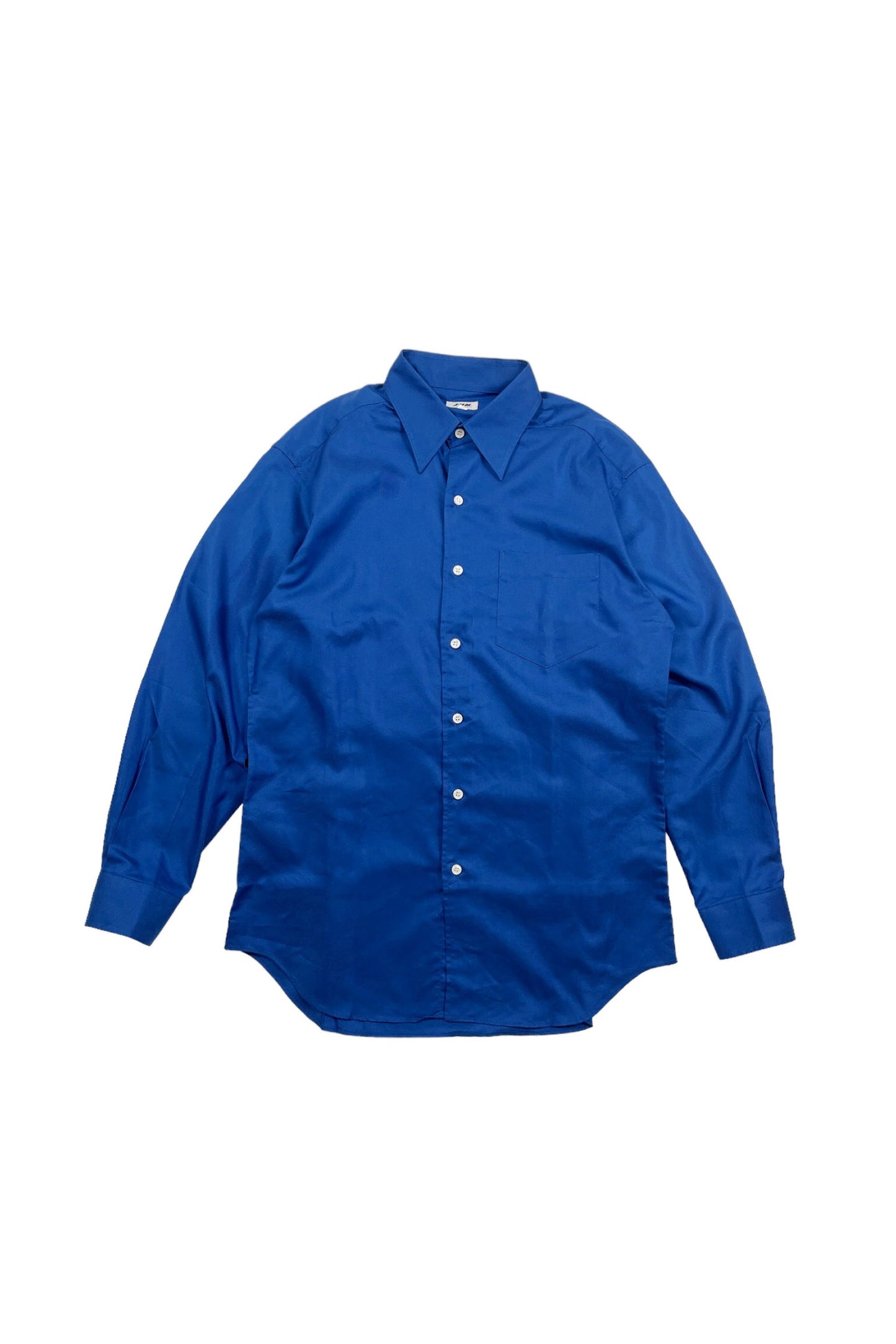 90's JUN shirt blue