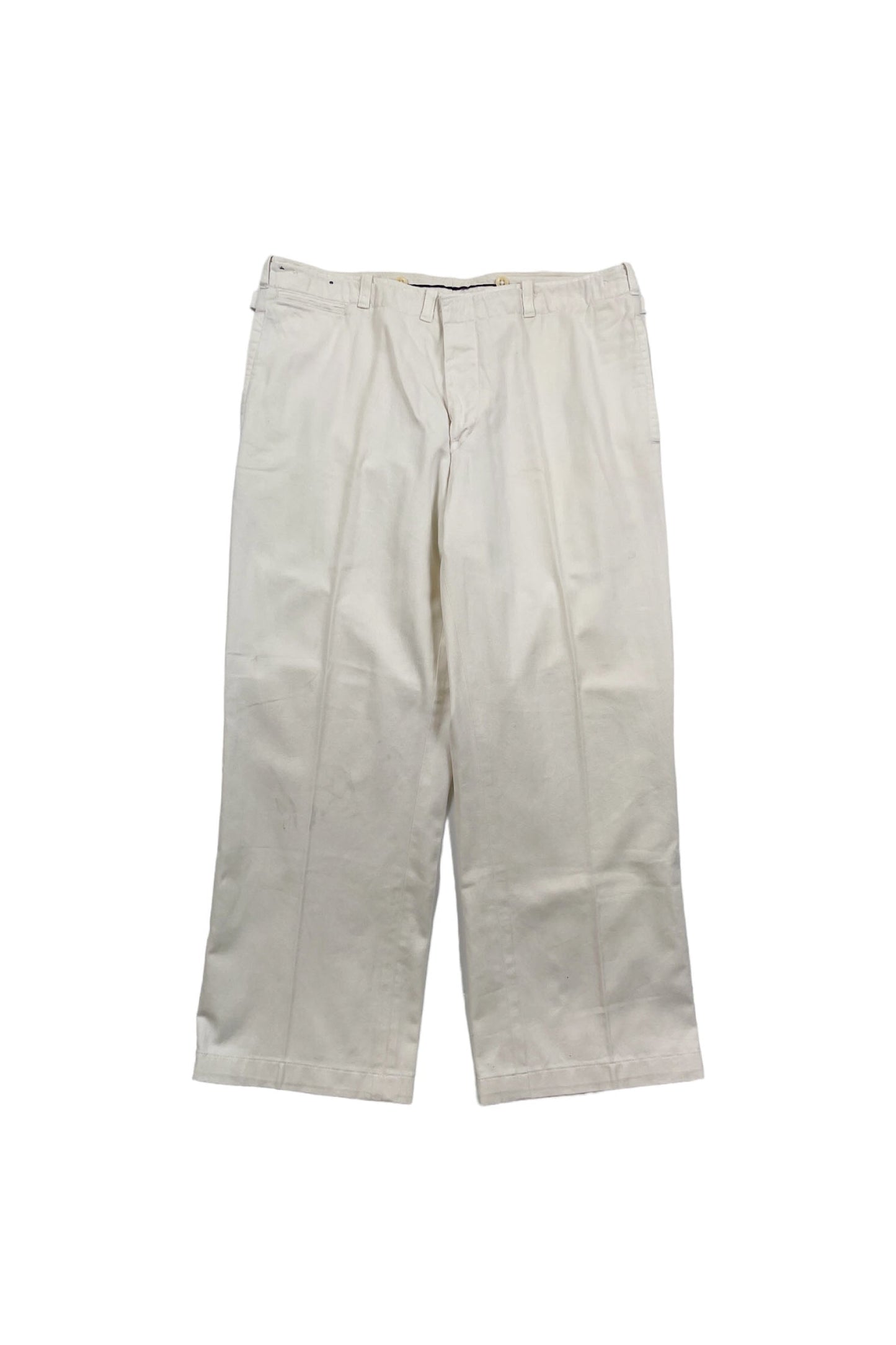 90's Polo by Ralph Lauren white cotton pants