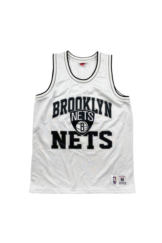 90 年代 Mitchell&amp;Ness NBA 布鲁克林篮网队比赛衬衫