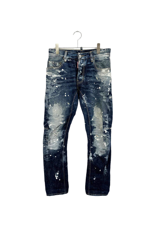 Made in Italy DSQUARED2 bleached denim pants