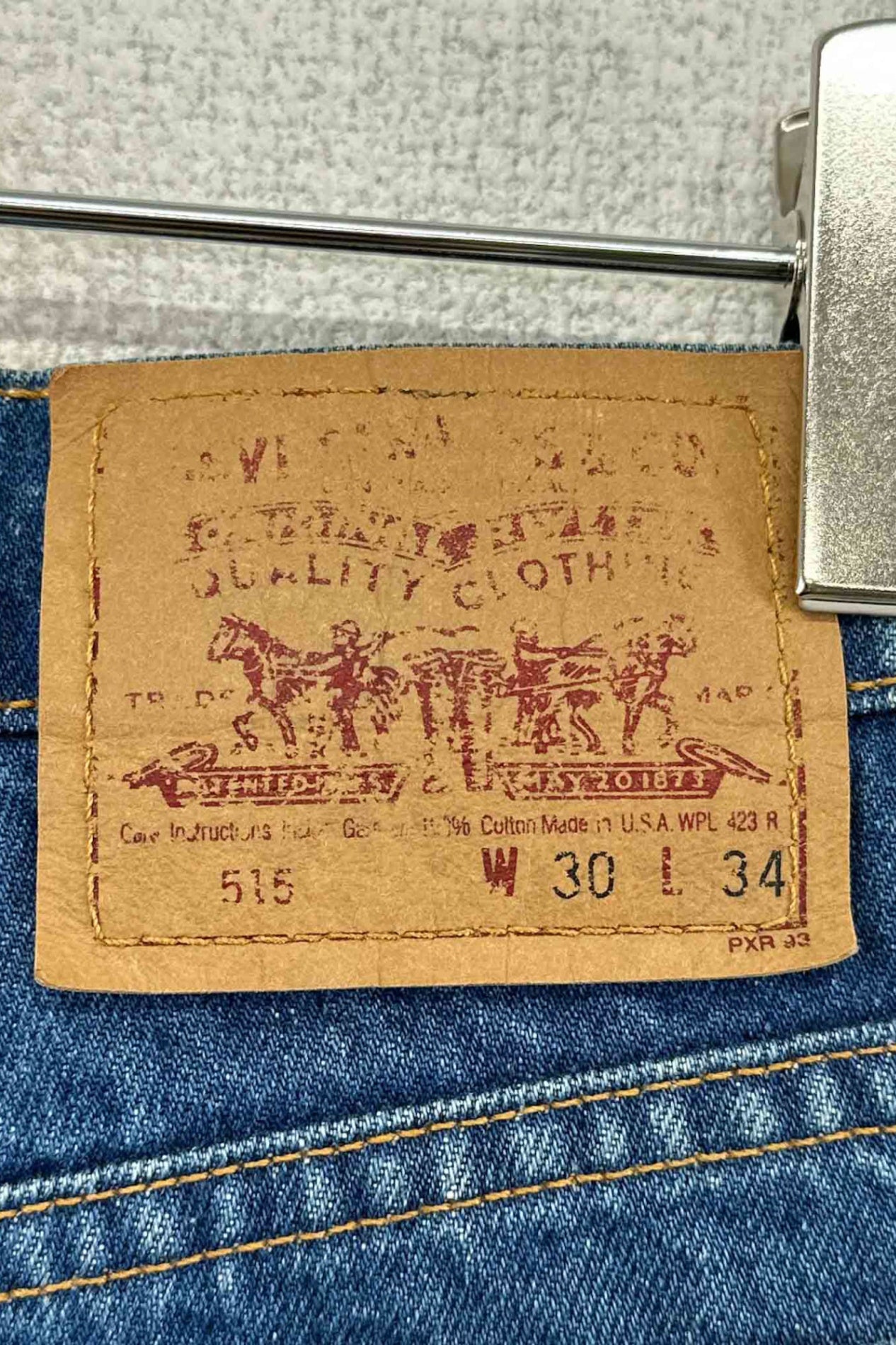 90's Made in USA Levi's 515 denim pants