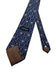 Navy butterfly design tie