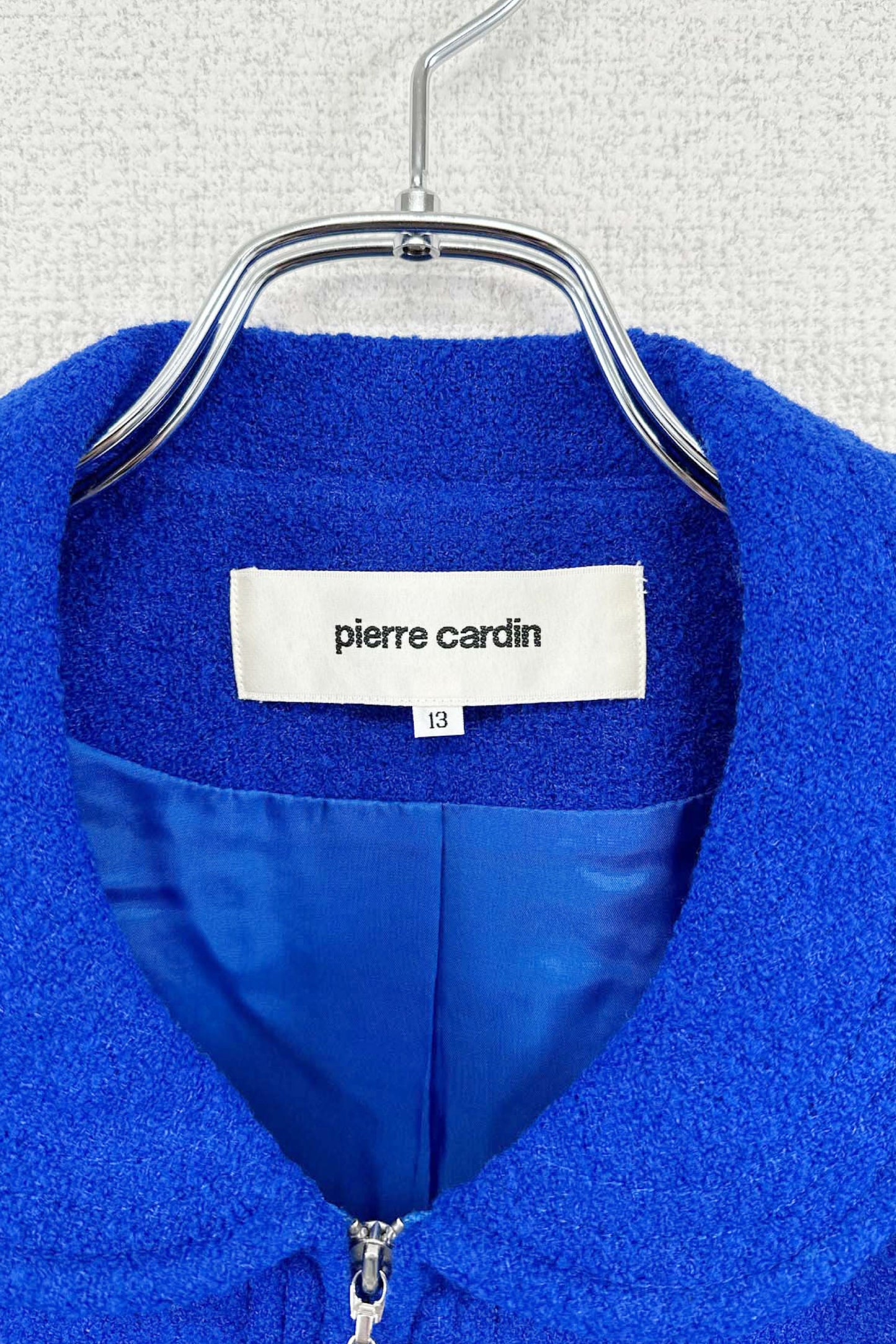 90‘s pierre cardin blue jacket