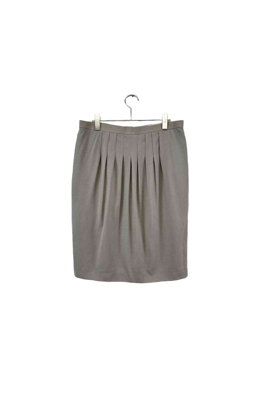 Chloe grey pleated skirt