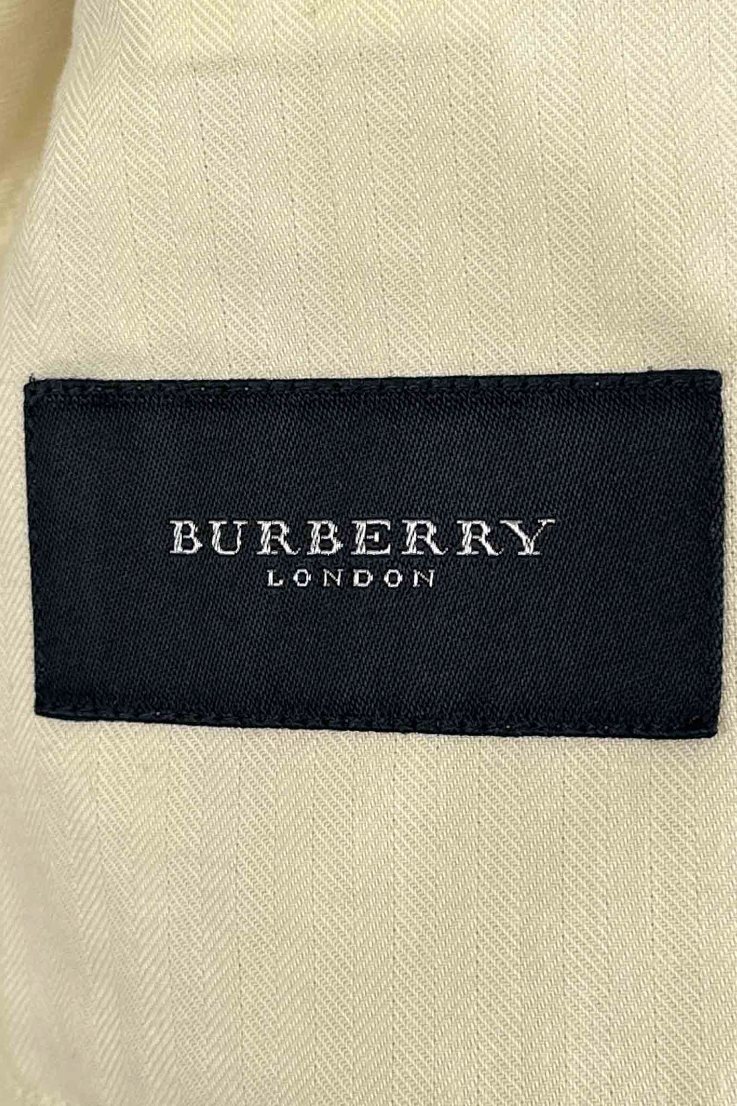 BURBERRY LONDON white jacket