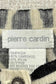 Pierre Cardin 斑马纹针织套装