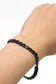 Vintage black heart bracelet ブラックミラー