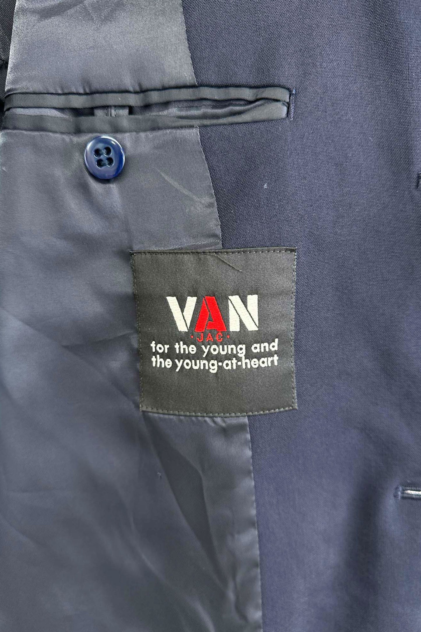 90‘s VAN JAC navy jacket