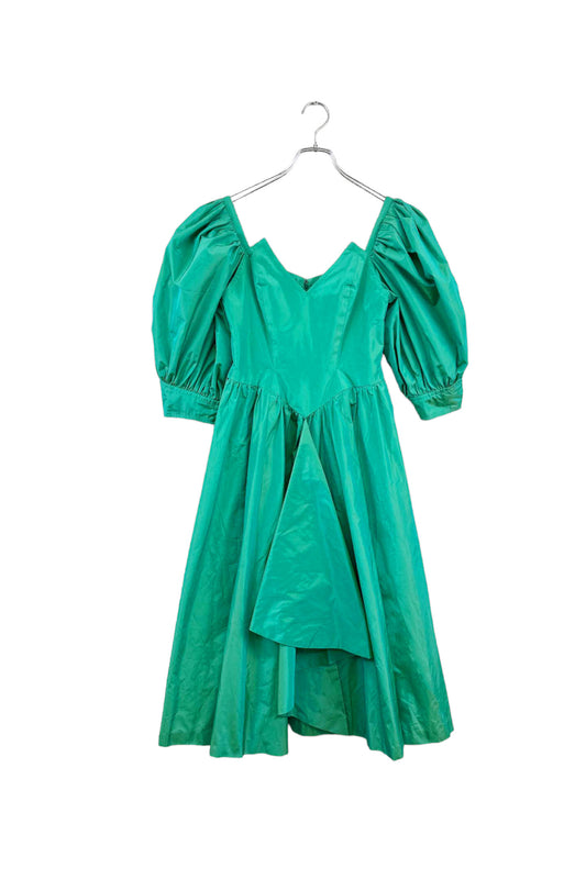 THIERRY MUGLER green dress