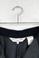 Black wool pants