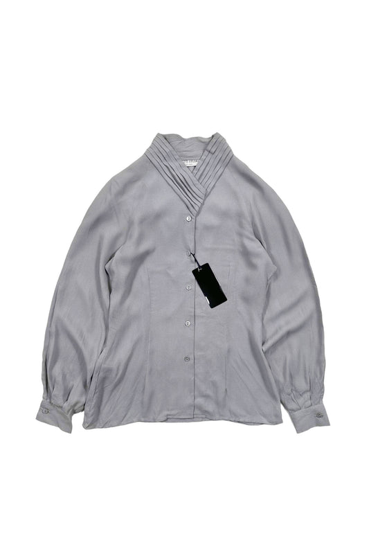 Made in ITALY FERRETTI STUDIO purple gray rayon shirt