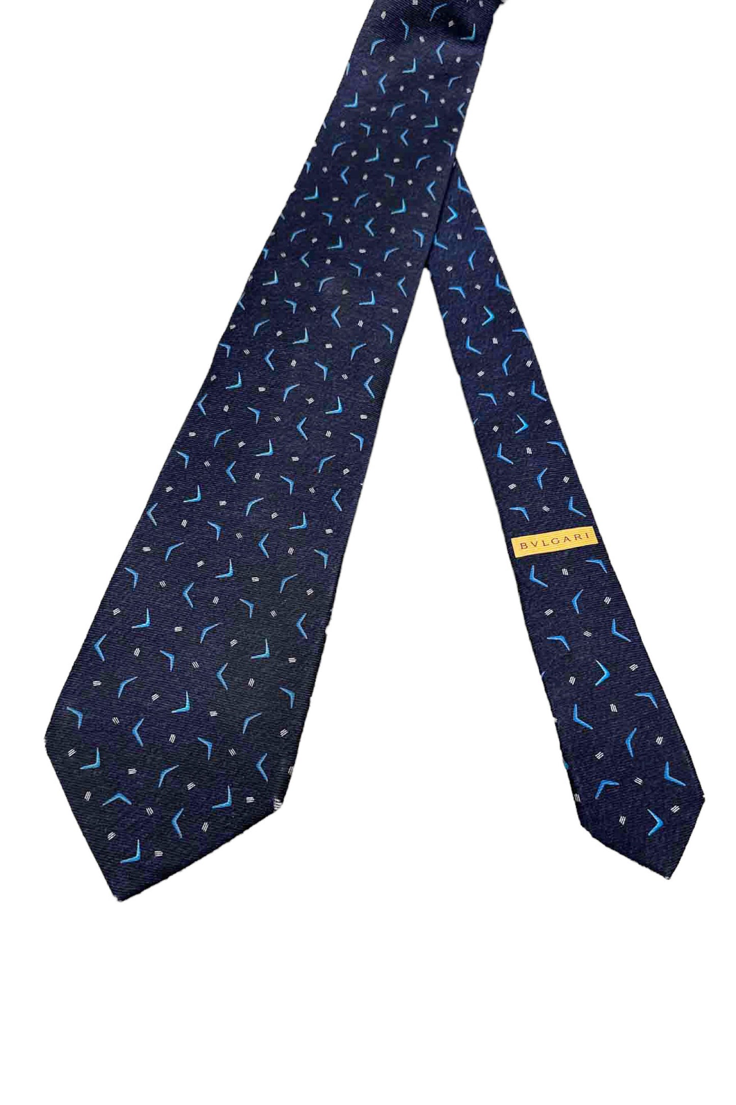 Made in ITALY BVLGARI silk tie