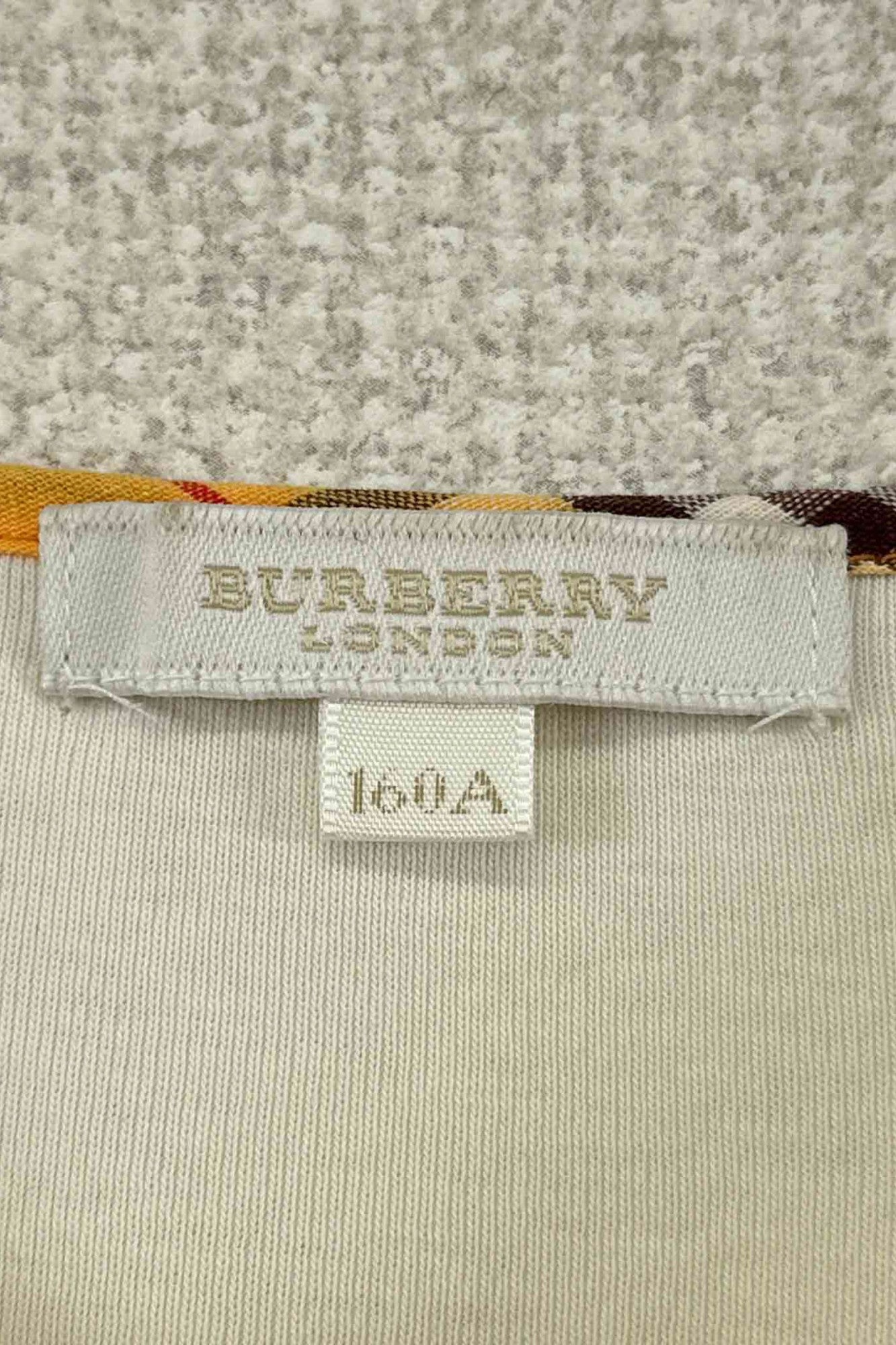 BURBERRY LONDON white cardigan