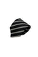 Made in ITALY black stripe tie