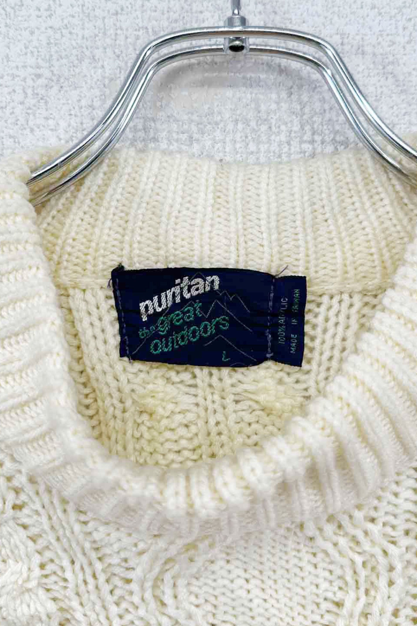 90's puritan the great outdoors sweater