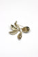 Vintage gold fruit motif brooch 輝く木の実