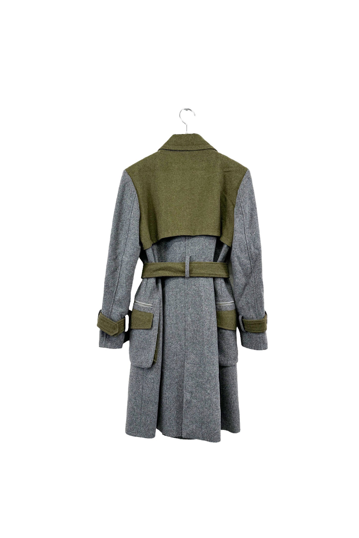 ADOLFO DOMINGUEZ wool trench coat