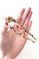 Vintage colorful hair accessory Magic of color