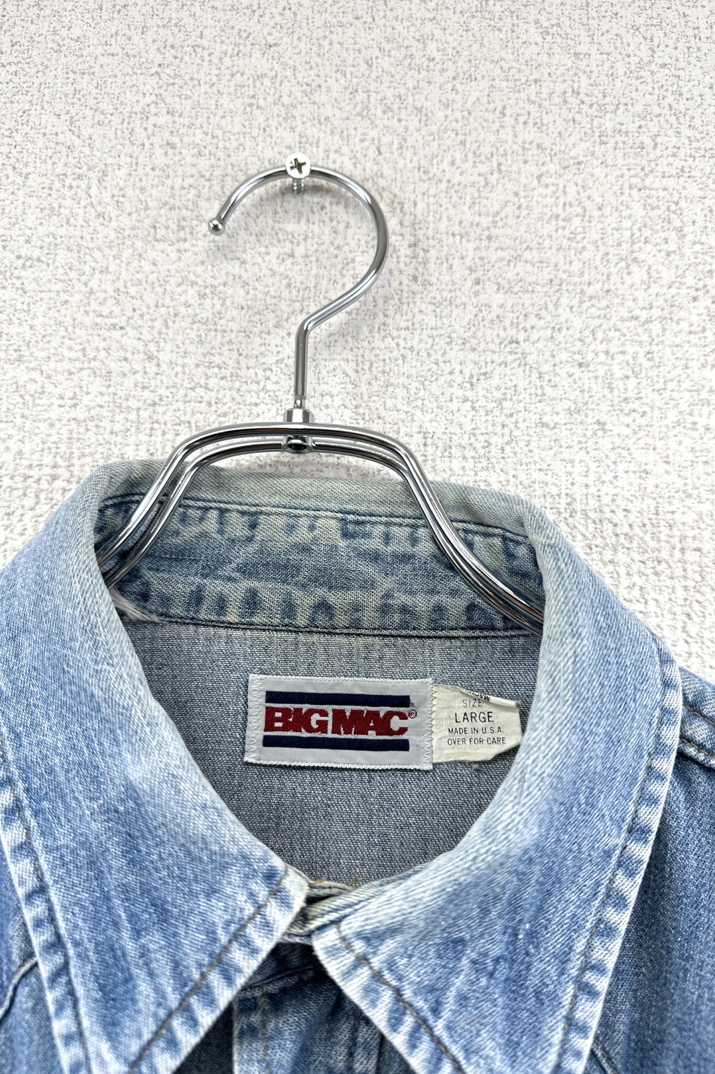 80's Made in USA BIGMAC denim shirt