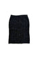 Black sequin skirt