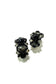 Vintage black earrings Evening elegance 