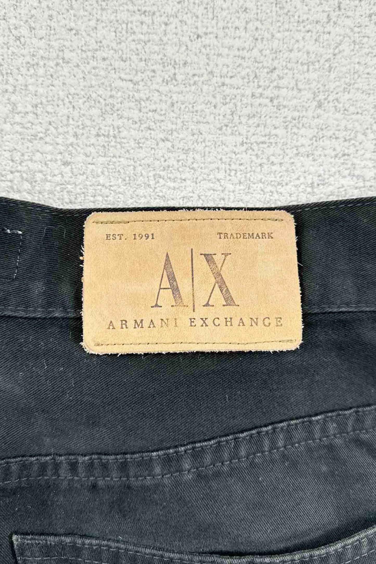 ARMANI EXCHANGE black pants