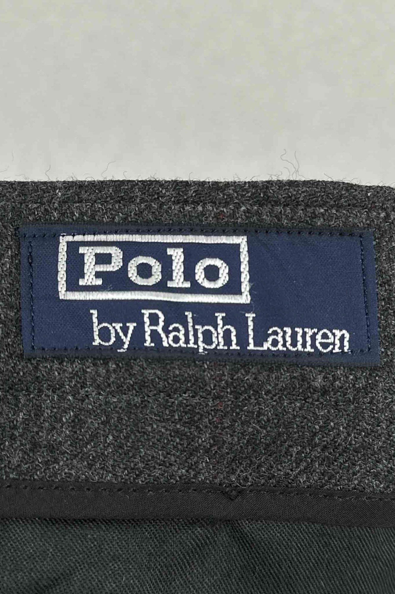 90 年代 Polo by Ralph Lauren 灰色格纹休闲裤