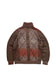 MAURIZIO BALDASSARI brown mohair sweater