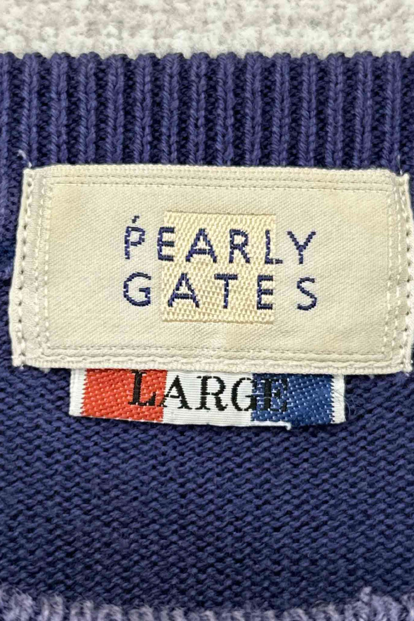 PEARLY GATES purple sweater