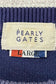 PEARLY GATES purple sweater