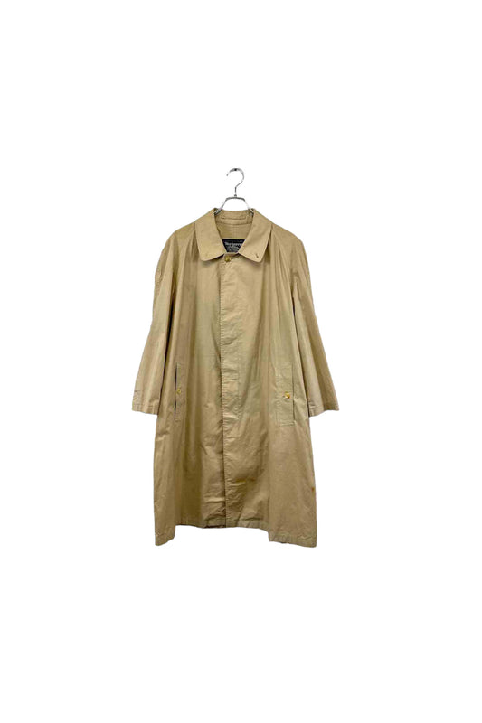 70's Burberrys beige soutien collar coat
