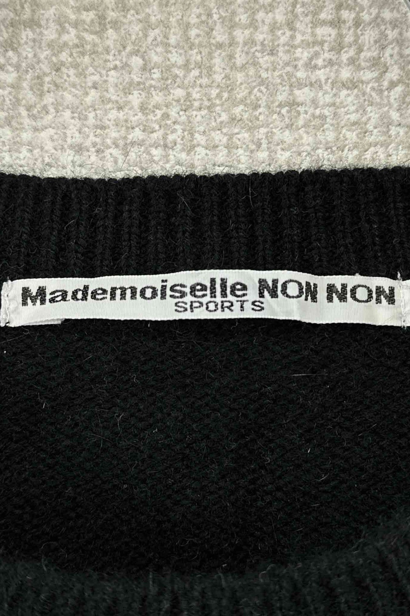 Mademoiselle NON NON SPORTS knit vest