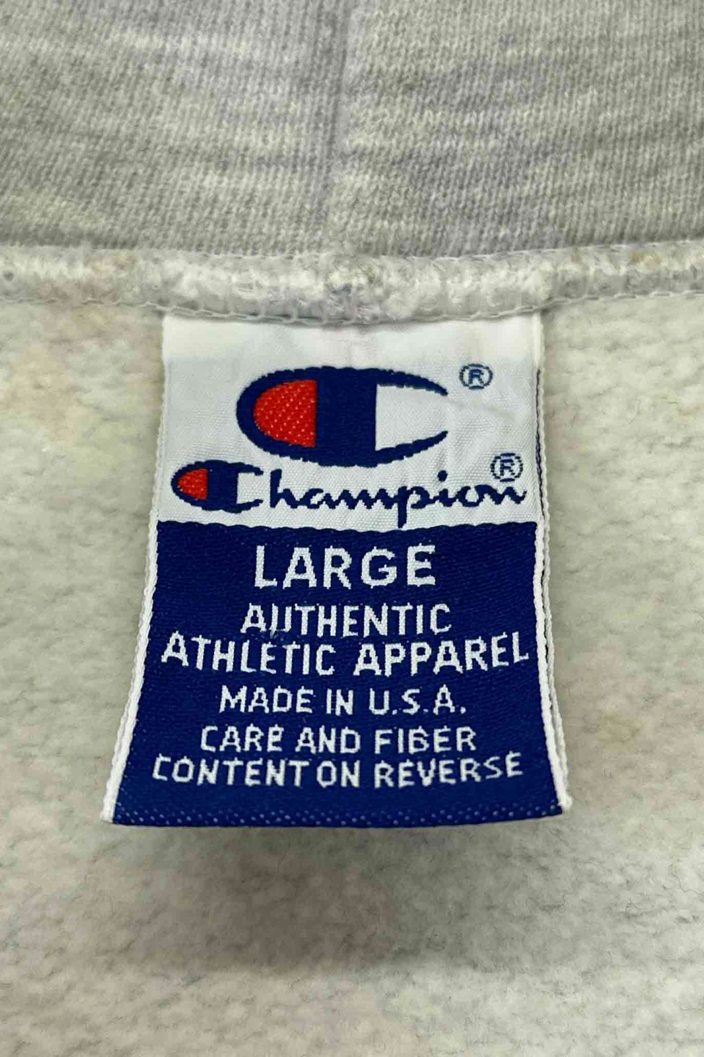 90's Made in USA Champion gray hoodie