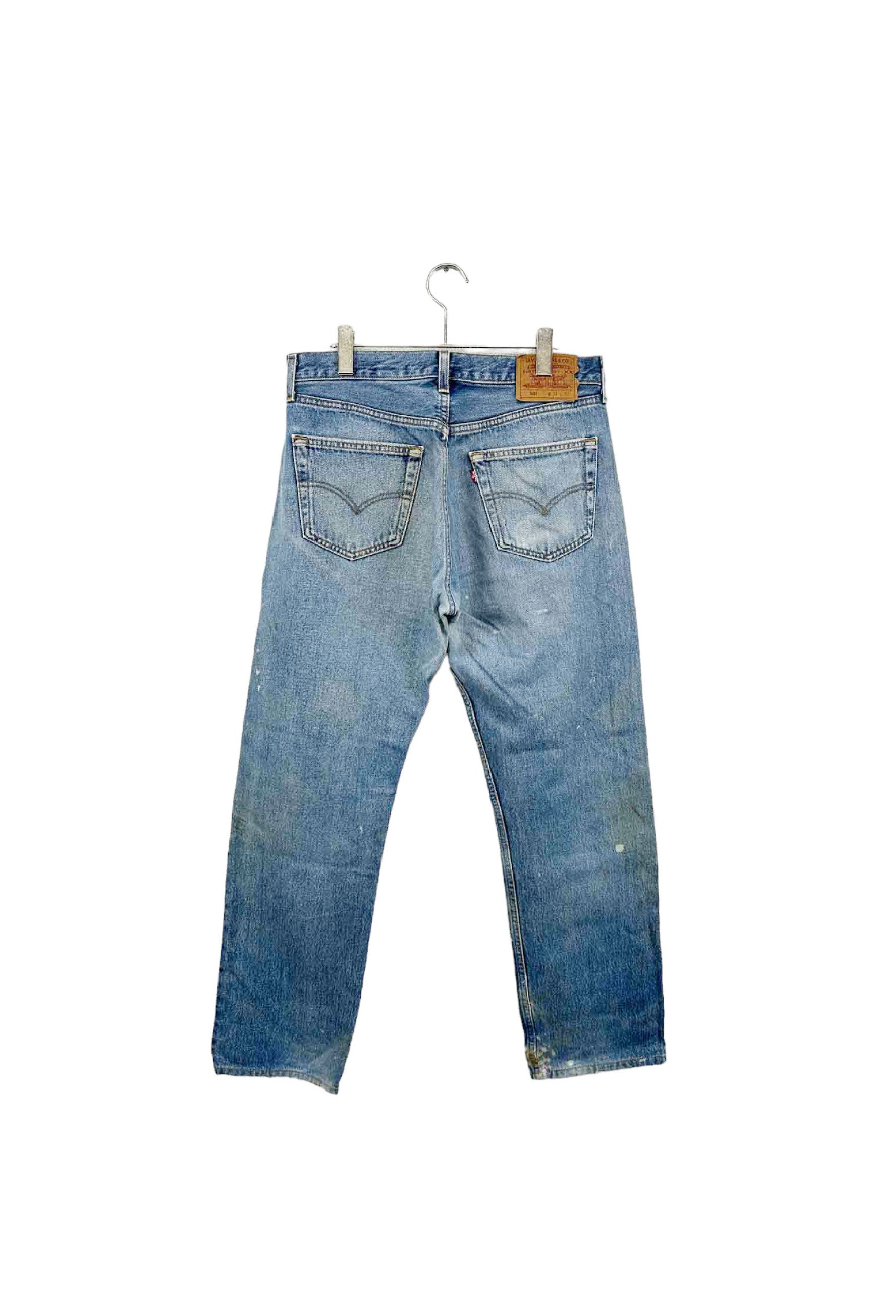 90's Made in USA Levi's 501 W34L32 denim pants – ReSCOUNT STORE