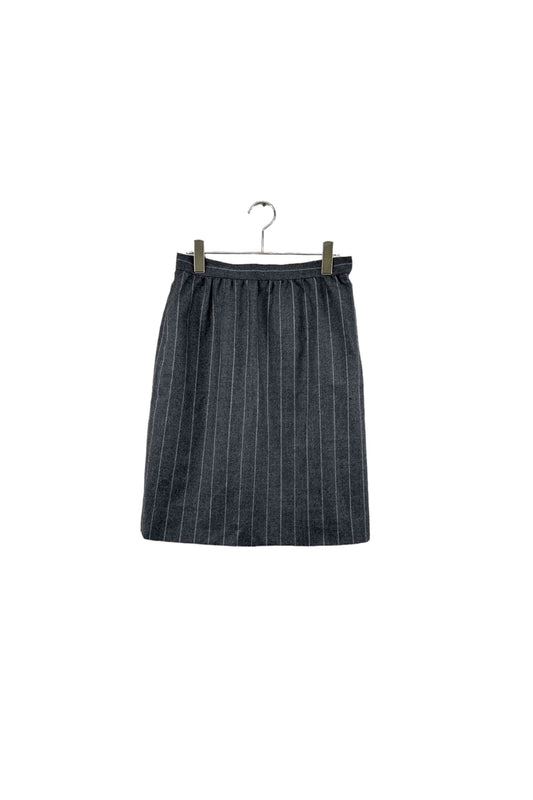 GIVENCHY gray stripe skirt