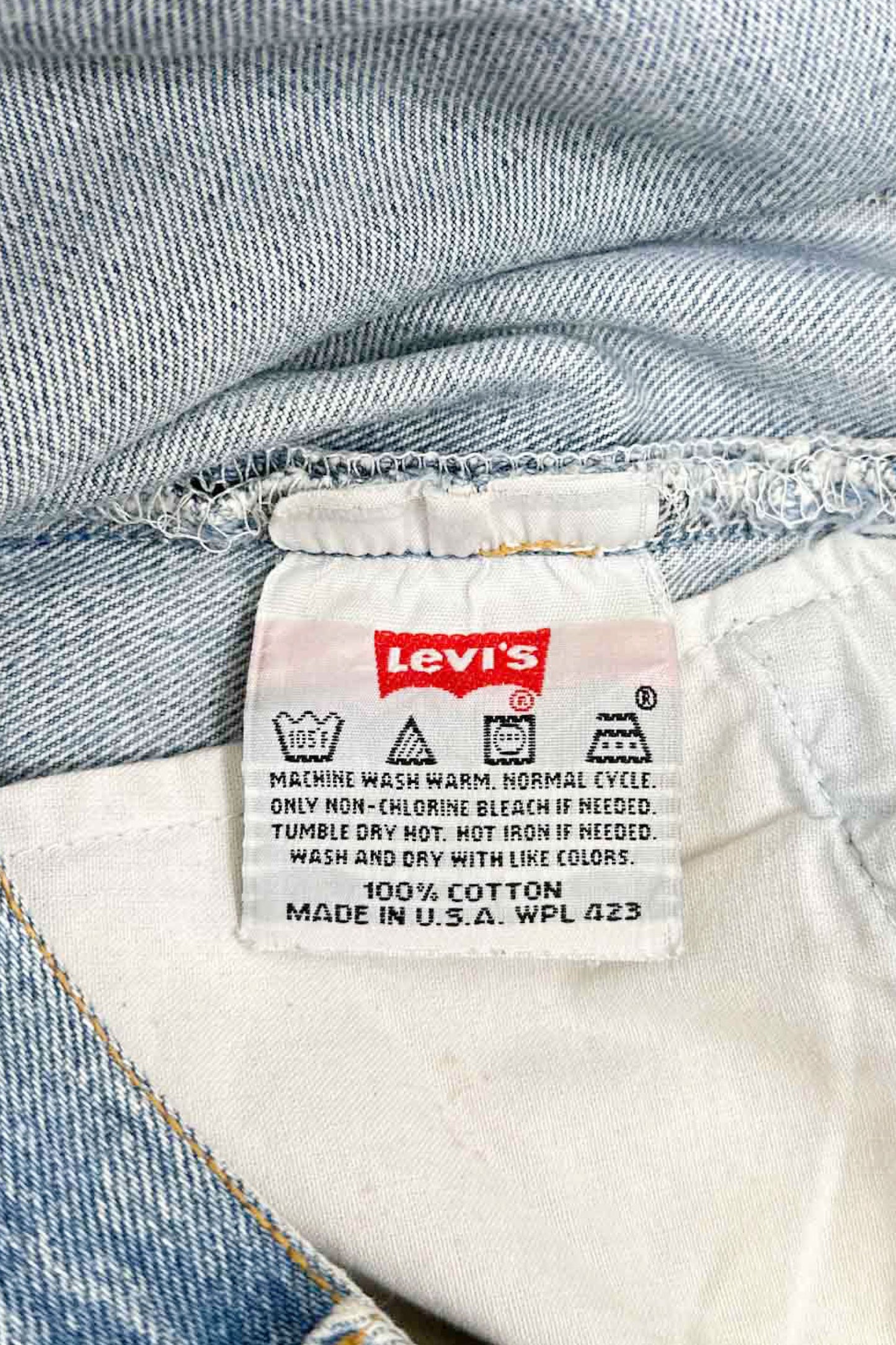 90's Made in USA Levi's 501 W35L30 denim pants