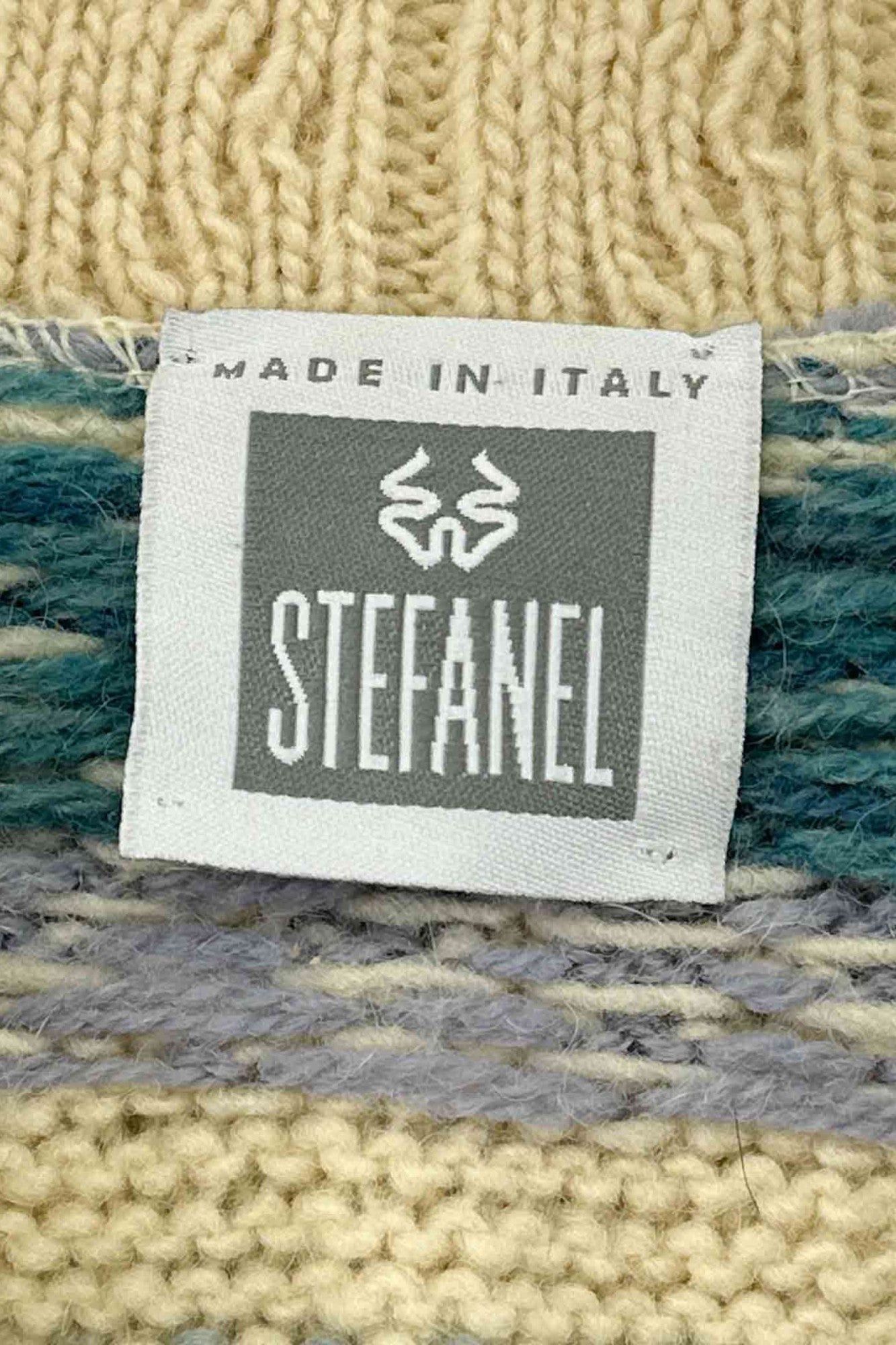 Made in Italy STEFANEL knit cardiigan