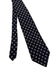 Made in USA black paisley tie