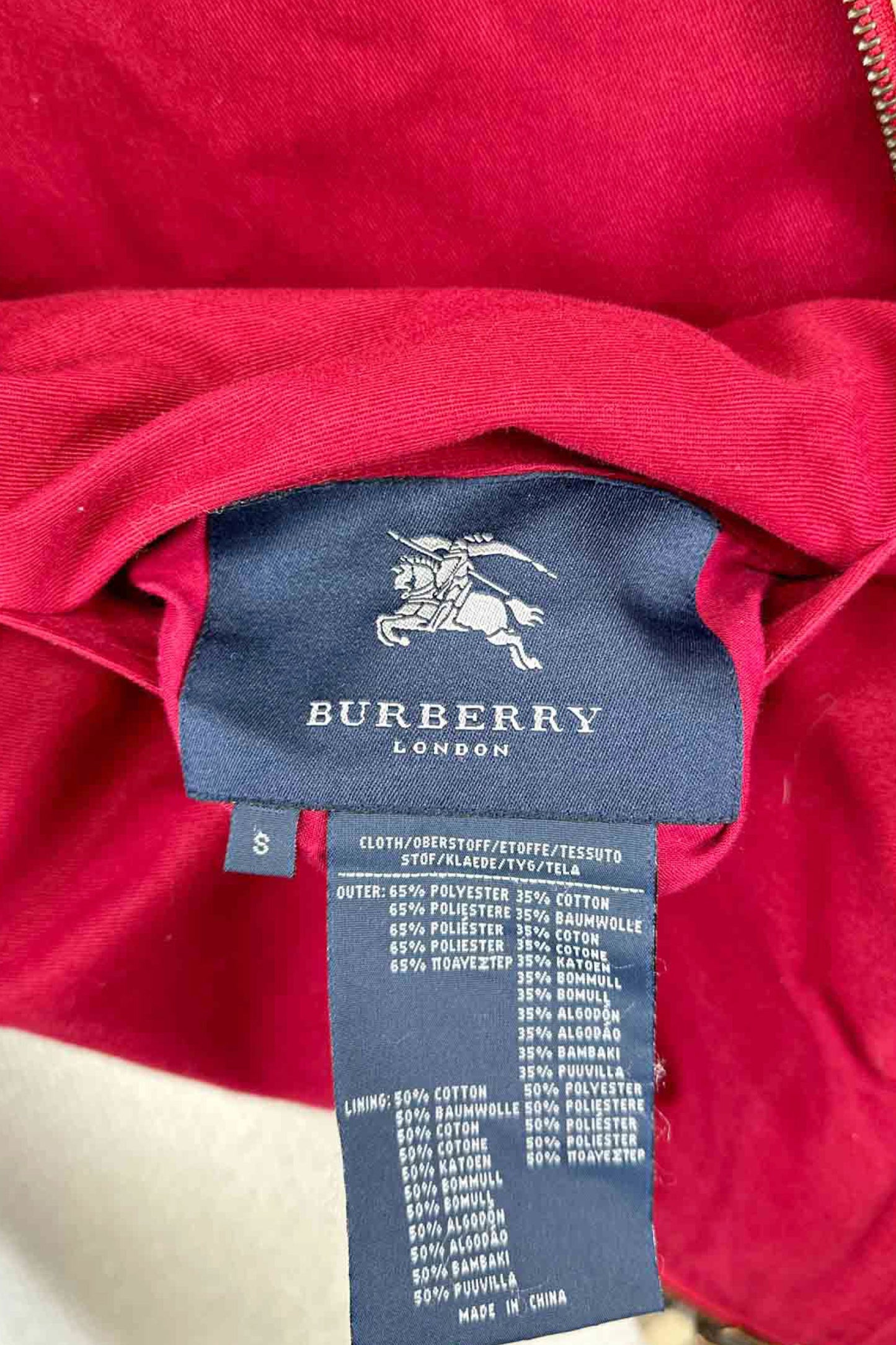 90‘s BURBERRY LONDON reversible jacket