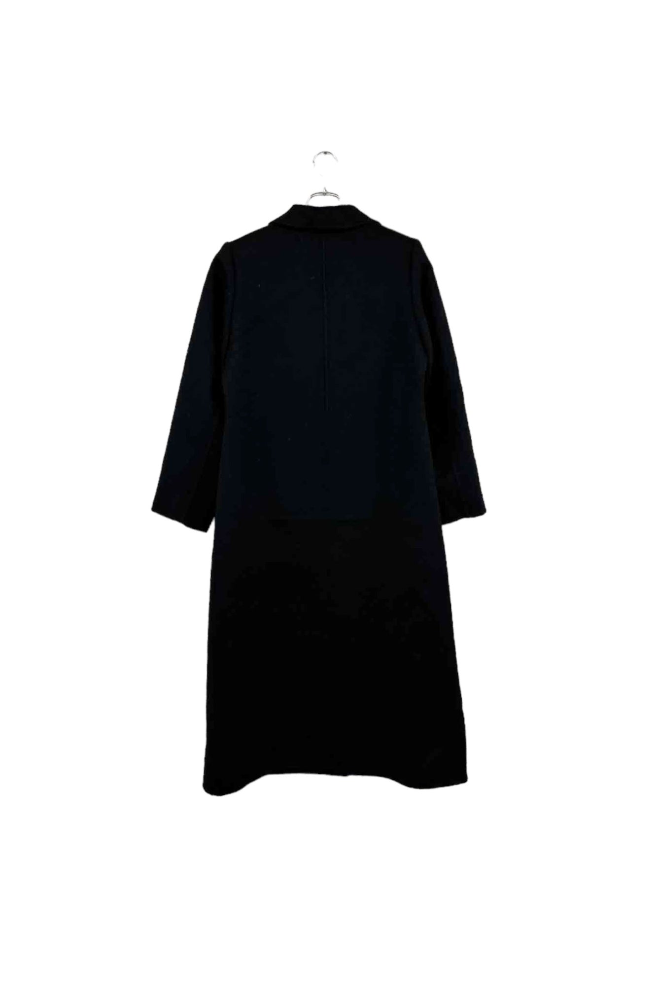 black cashmere coat