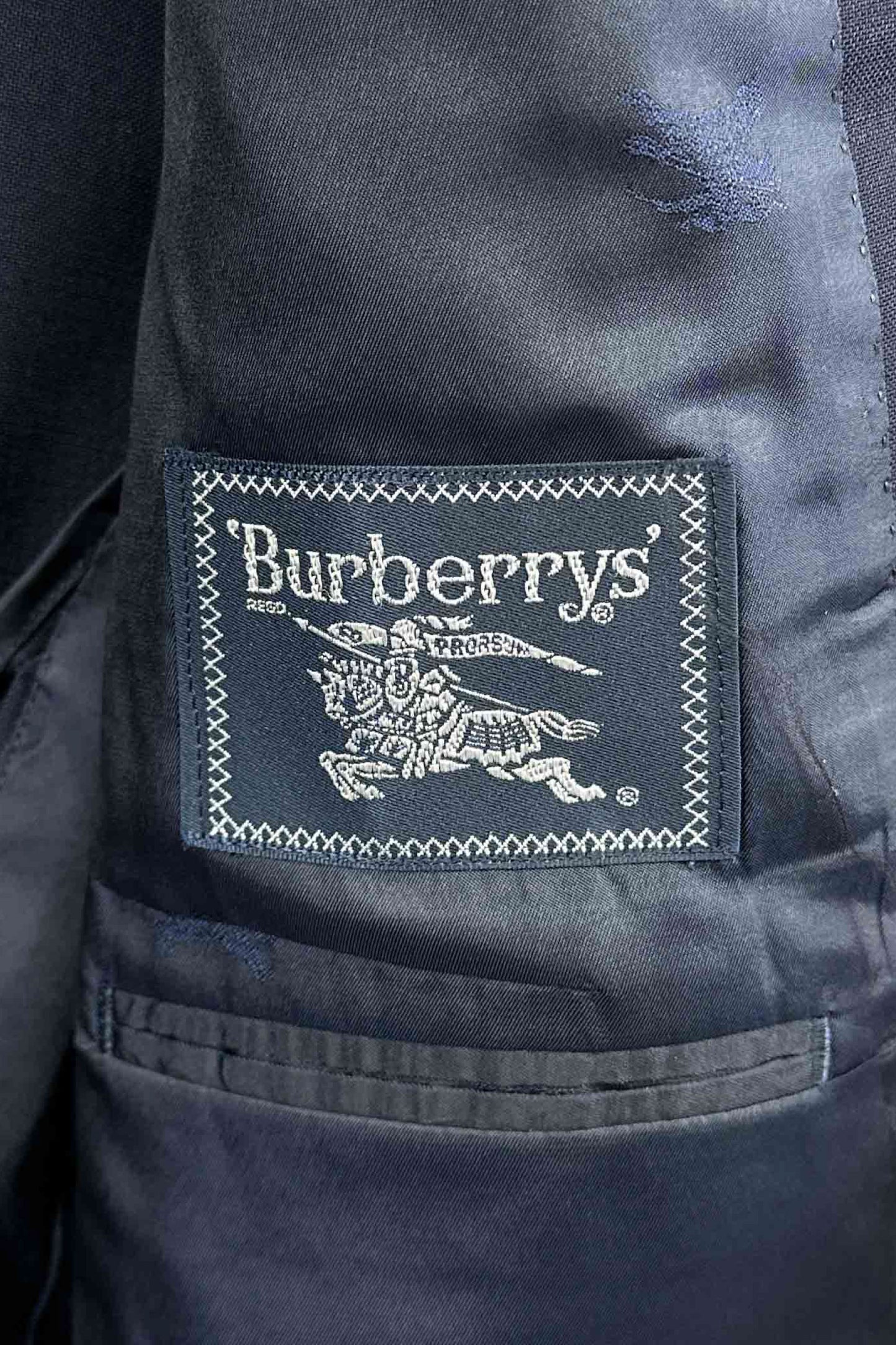80‘s Burberrys navy jacket