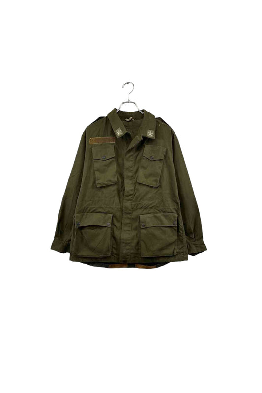 khaki military jacket