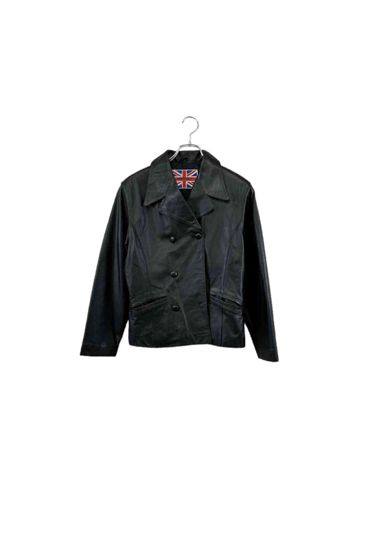 MICHIKO LONDON black leather jacket