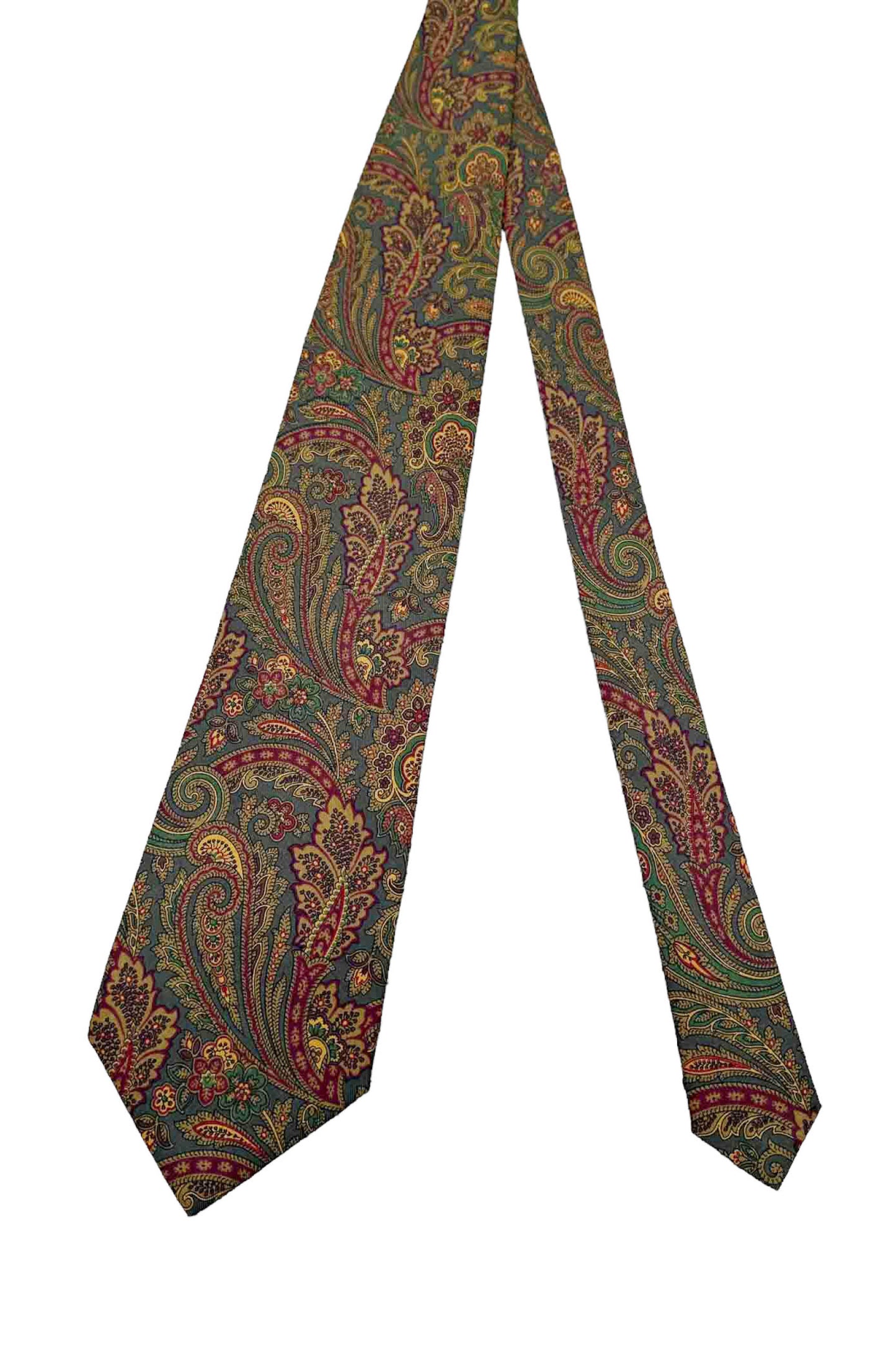 YVESSAINTLAURENT green silk tie
