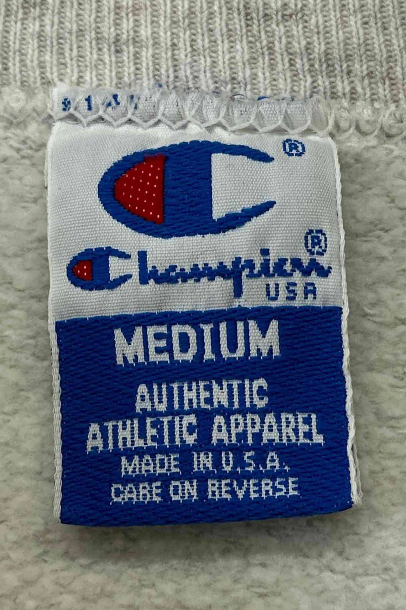90 年代美国制造 Champion 灰色运动衫