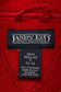 Made in USA LANDS' END red fleece jacket