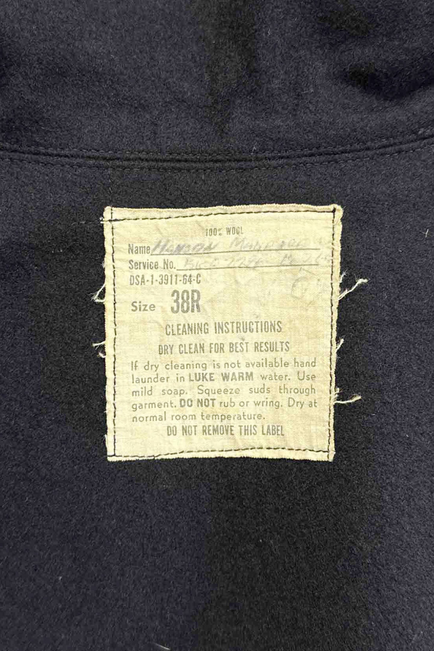 U.S.NAVY wool sailor shirt